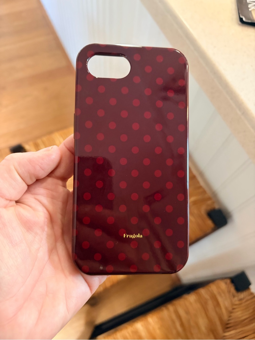 Fragola Red Polka Dot Phone Case